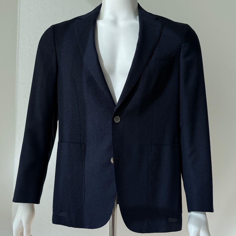 Navy Tailored Fit Havana Blazer